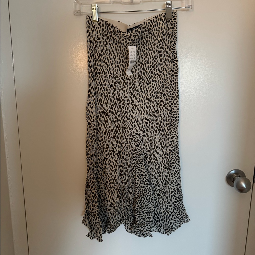 NWT JCrew Gwenyth flounce hem slip skirt - Picture 2 of 9